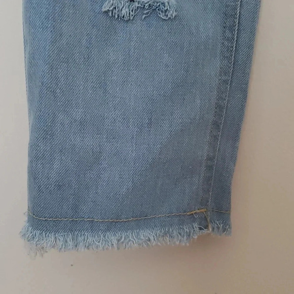 CHOIES Light Blue High Waisted Distressed Jeans - Picture 5 of 13